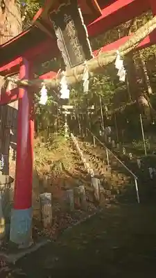 菅東山出世稲荷神社の鳥居