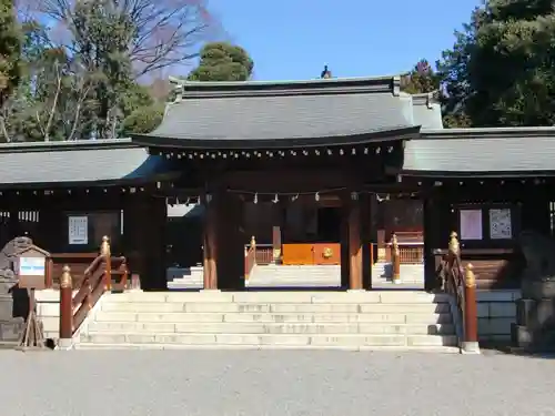 井草八幡宮の山門・神門