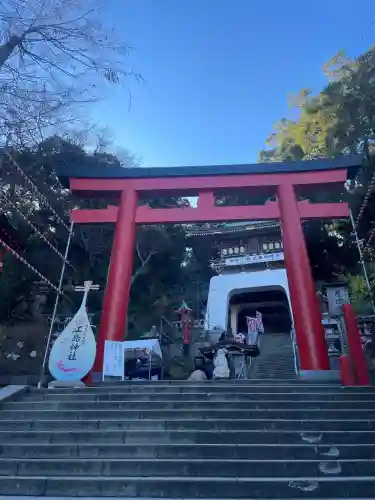 江島神社の鳥居