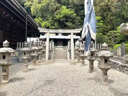 東海市熊野神社の鳥居