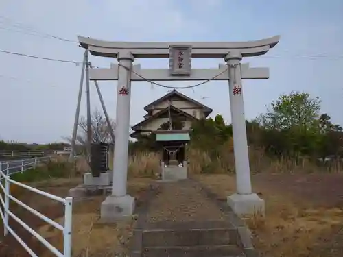 水神社の鳥居