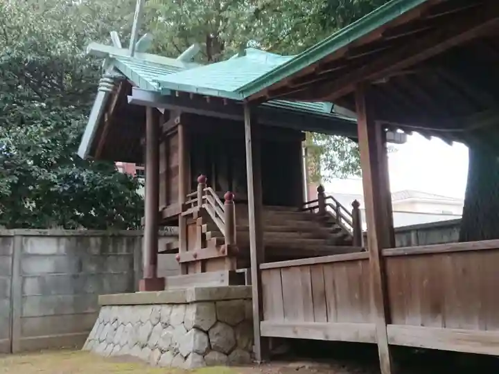 外山神社の本殿・本堂