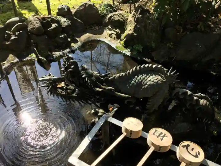 若宮神明社の手水舎