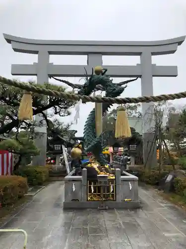 田村神社の鳥居