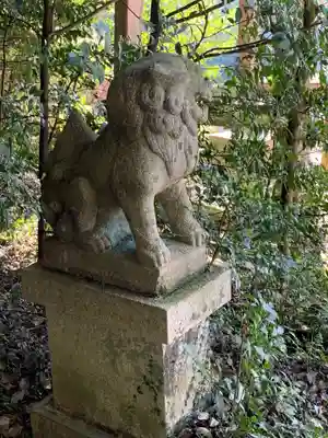 八多神社の狛犬