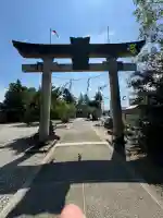 新川神社の鳥居
