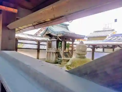 津嶋社の本殿・本堂