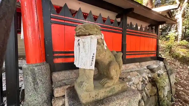 勢野薬隆寺八幡神社の狛犬