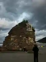 稲佐の浜 弁天島(島根県)