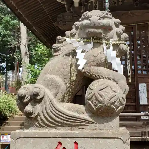 八幡神社の狛犬