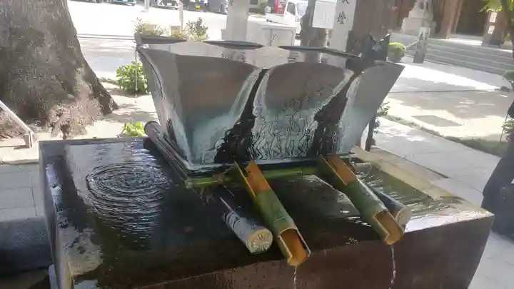 櫛田神社の手水舎