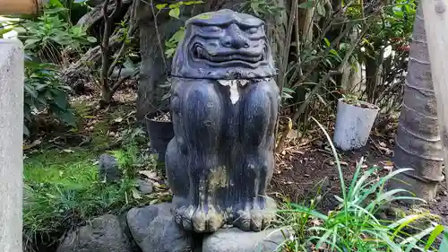 品川寺の狛犬