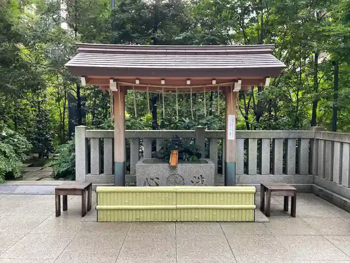 福徳神社(芽吹稲荷)の手水舎