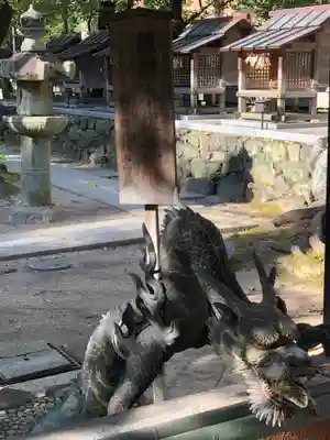 那古野神社の手水舎