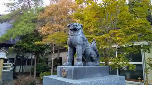 厚岸真龍神社の狛犬