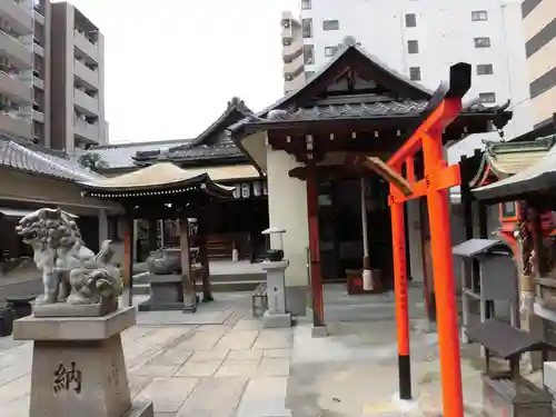法案寺南坊の鳥居