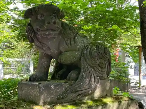 比布神社の狛犬