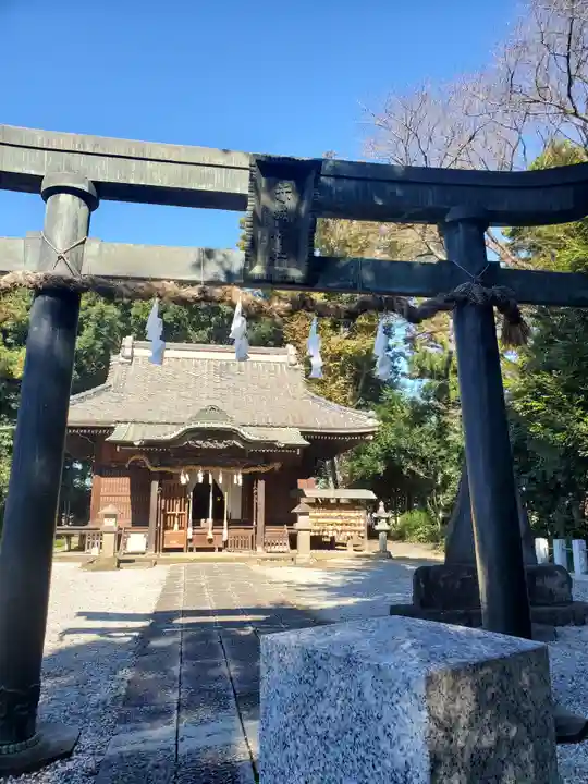 佐野赤城神社の鳥居