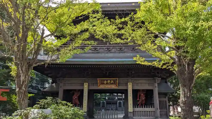 大覚寺の山門