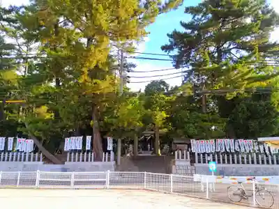 長草八幡社の周辺