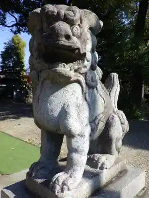 羊神社の狛犬