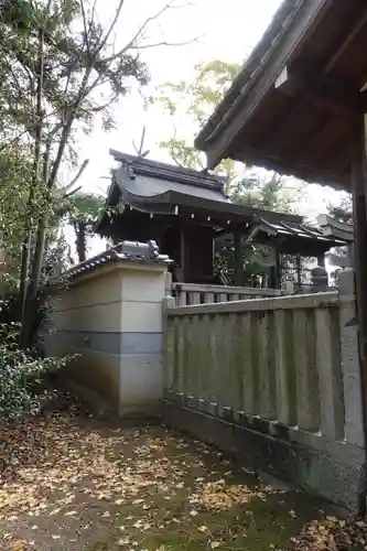 鏡作伊多神社の本殿