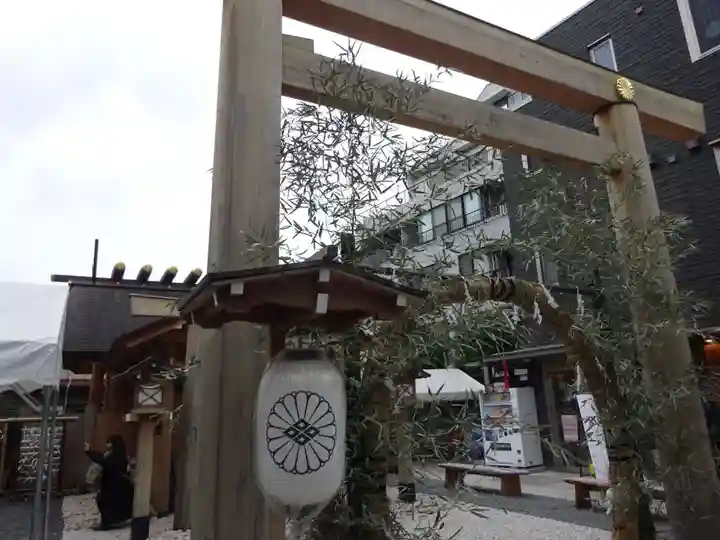 【閉業】小石川大神宮の鳥居
