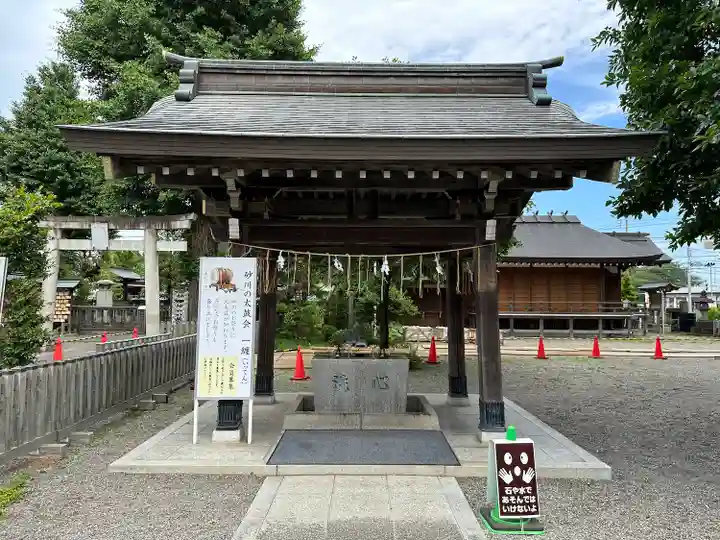 阿豆佐味天神社 立川水天宮(東京都)
