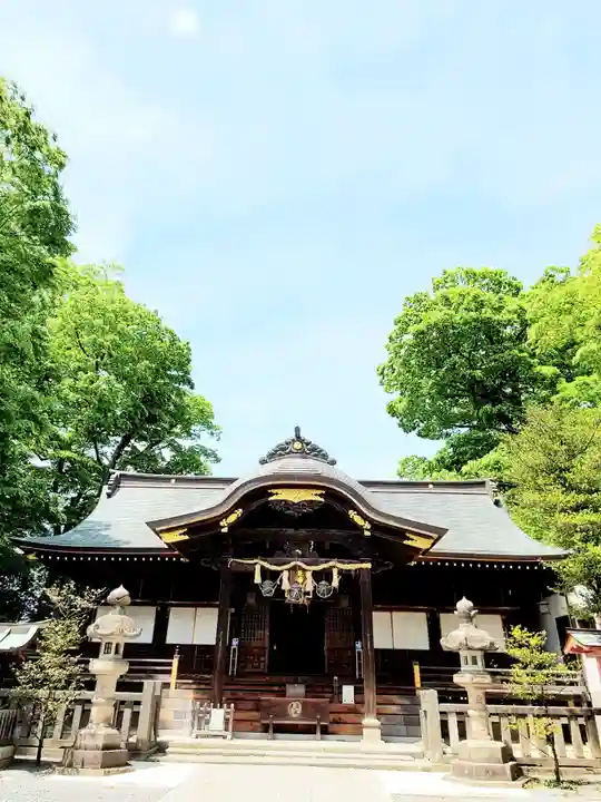 安積國造神社の本殿・本堂