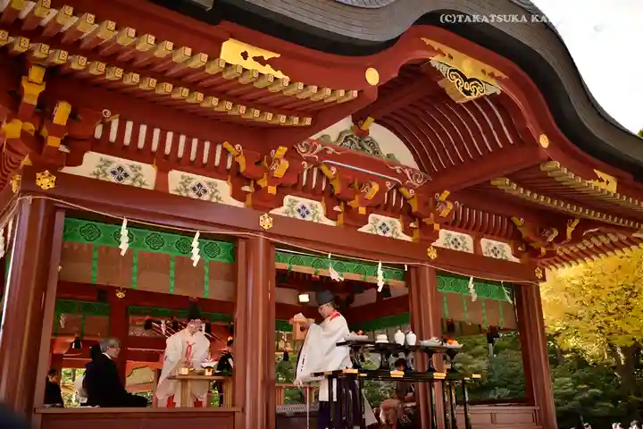 鶴岡八幡宮の神楽