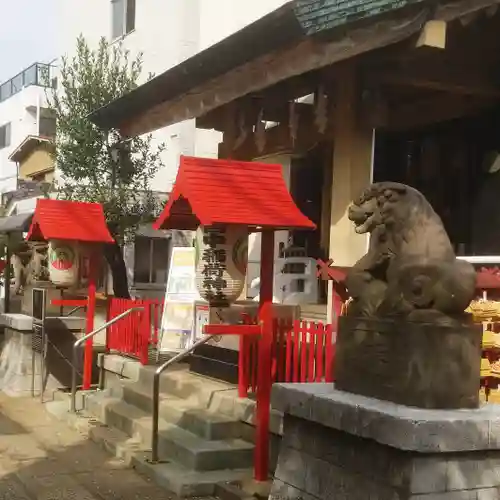 皆中稲荷神社の狛犬