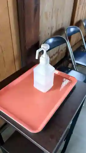 自性院の感染症対策