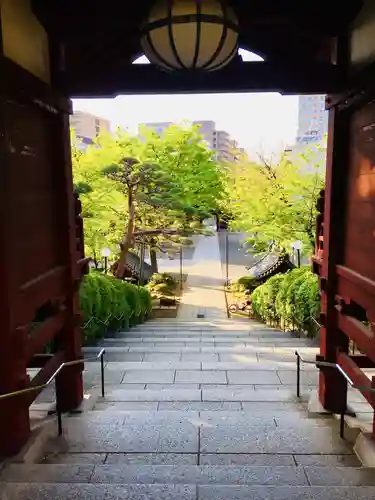 護国寺の山門・神門