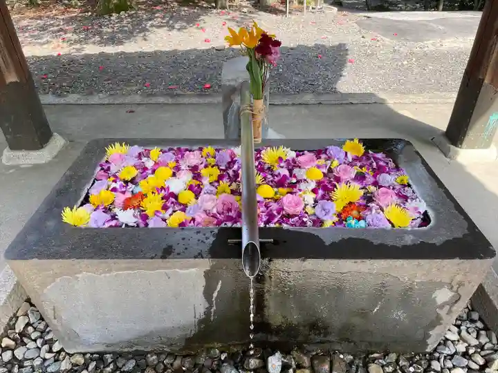 美濃國一宮 南宮大社の手水舎