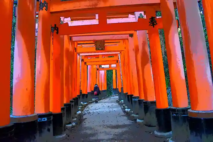 伏見稲荷大社の鳥居