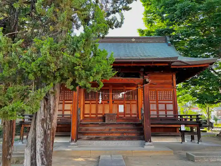 柳原神社の本殿・本堂