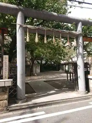 御津八幡宮の鳥居