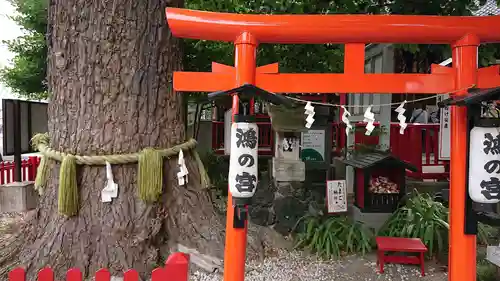 鴻神社の鳥居