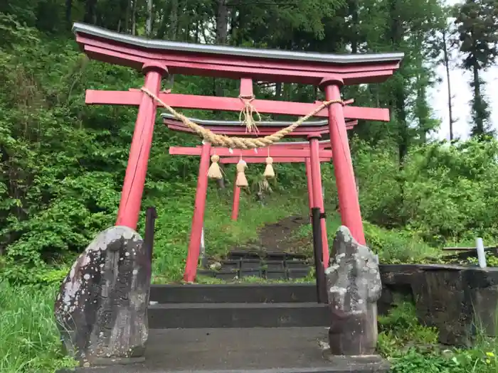 蒼前神社の鳥居