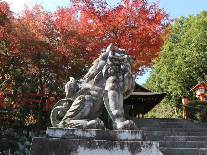 建勲神社の狛犬