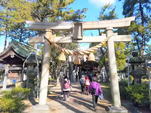 熊野神社(大浜上町)の鳥居