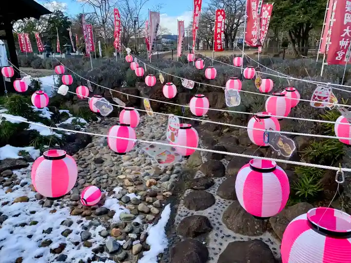 櫻岡大神宮の庭園