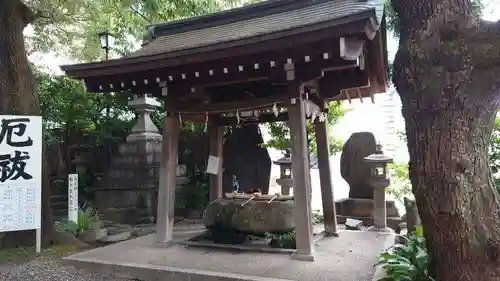 洲嵜神社の手水舎