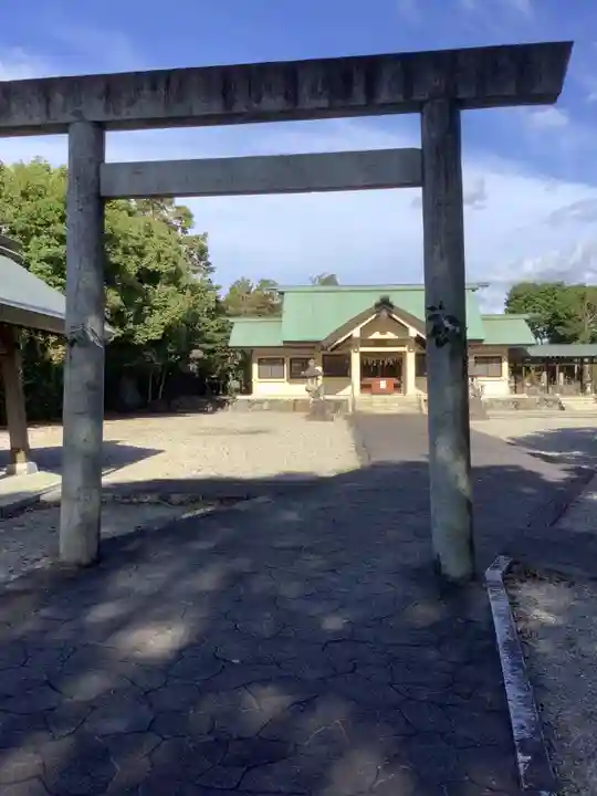 神明神社(出川)の鳥居