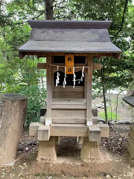 上中居諏訪神社の末社・摂社
