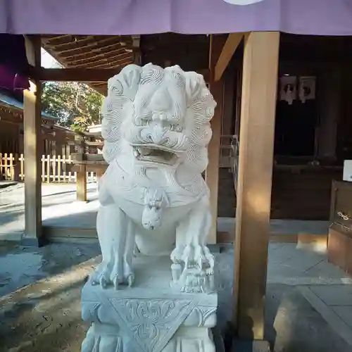 唐澤山神社の狛犬