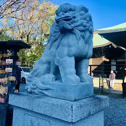 丸子神社　浅間神社の狛犬