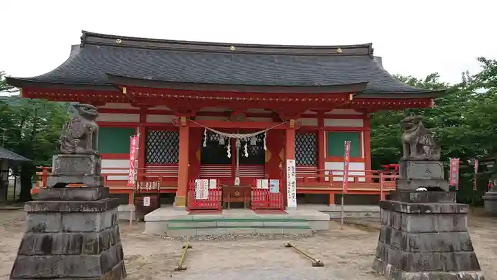 石和八幡宮(官知物部神社)の本殿・本堂