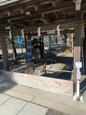 丹生川上神社(中社)の手水舎