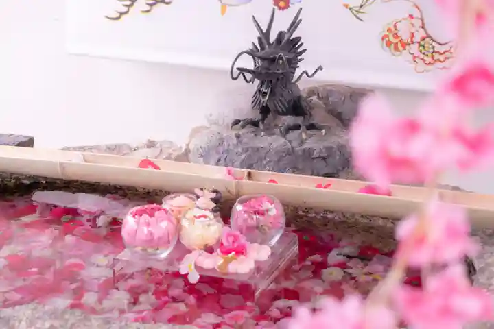 別小江神社の手水舎